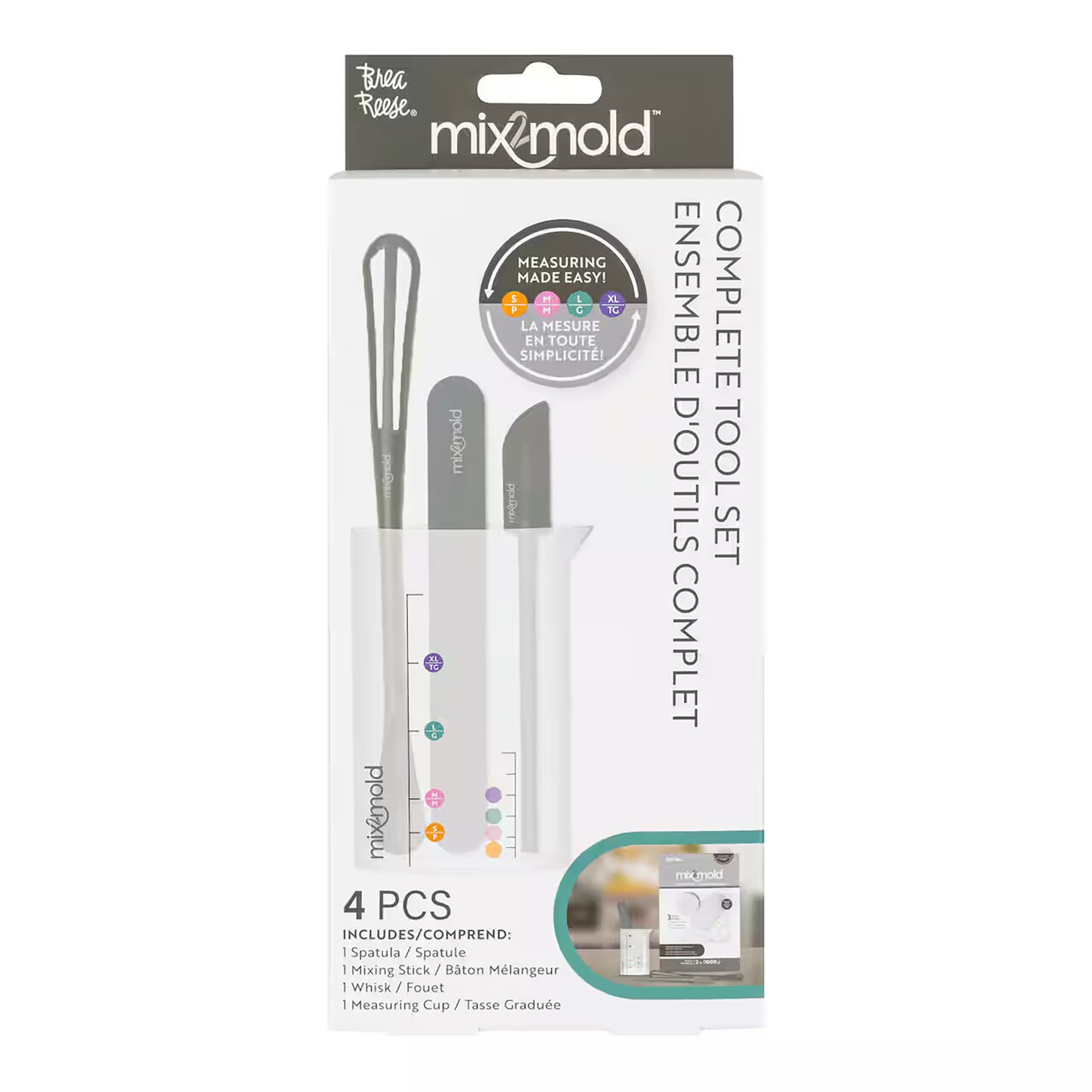 Mix2Mold Ceramic Resin Tool Set - Complete Tool Set for Mixing Ceramic or Epoxy Resin